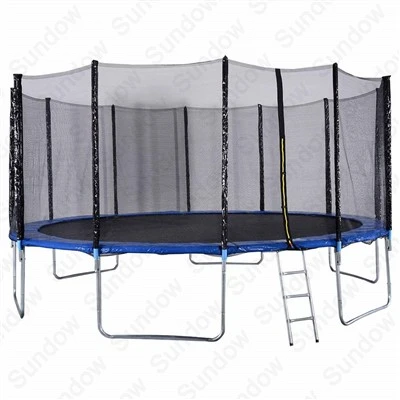 Trampolîn Troed Fawr 16 troedfedd